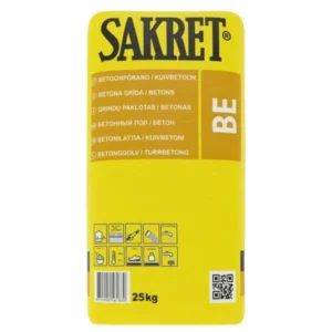 Betoni-klooni C25 -10°C Sekoita 25 kg pakkasnesteaineella